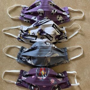 Adult Nightmare before Christmas Mask Set